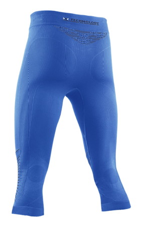 Pánske funkčné legíny X-Bionic Energizer 4.0 Pants 3/4 Men Teal Blue/Anthracite