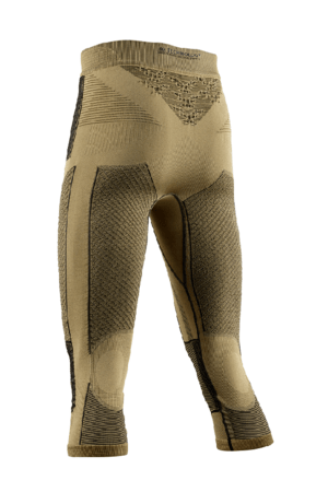 Pánske termo legíny X-Bionic Radiactor 4.0 Pants 3/4 Men Gold/Black
