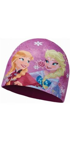 Buff Microfiber a Polar hat child Frozen Sisters Pink