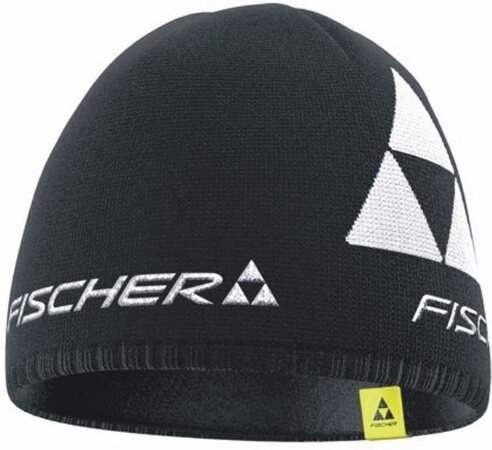 Fischer čapica Logo Black/White