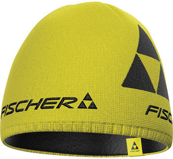 Fischer čapica Logo Navy/Yellow
