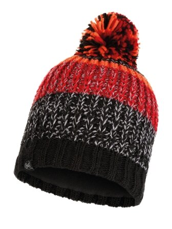Zimná čiapka Buff knitted a polar hat buff stigblack 19/20