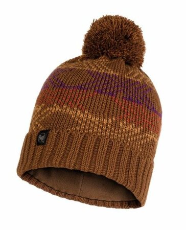 Zimná čiapka Buff knitted a polar hat garid tundra khaki 19/20