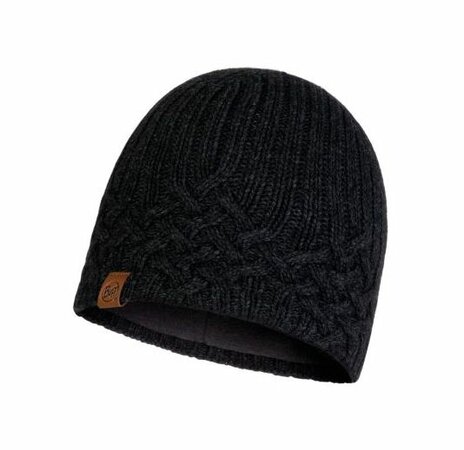 Zimná čiapka Buff knitted a polar hat new hellegraphite 19/20