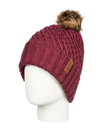 Zimná čiapka Roxy Blizzard Beanie Oxblood Red 20/21