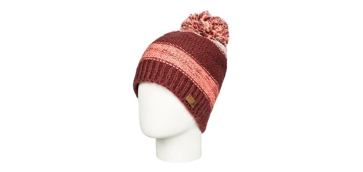 Zimná čiapka Roxy Shelby Block Beanie Oxblood Red 20/21