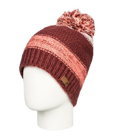 Zimná čiapka Roxy Shelby Block Beanie Oxblood Red 20/21