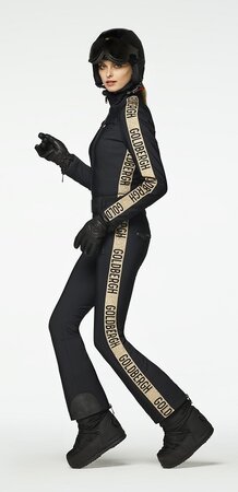 Zimný overal Goldbergh Goldfinger Ladies Knitt Gold 20/21