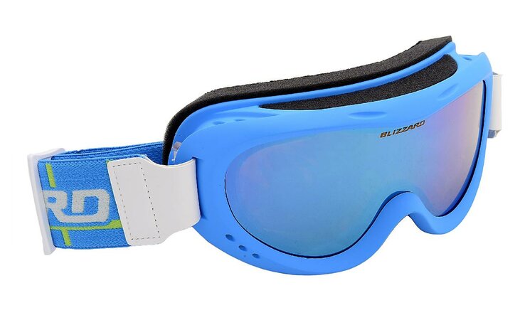 Lyžiarske okuliare Blizzard MDAZO 907 neon blue/ matt