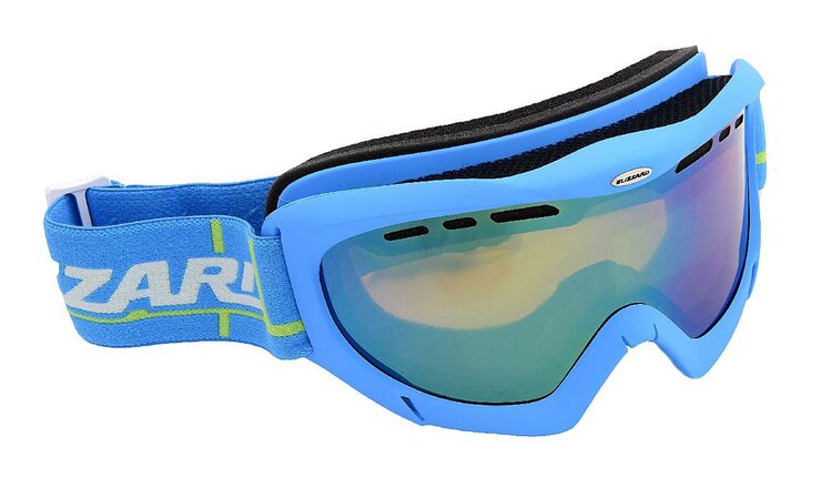 Lyžiarske okuliare Blizzard MDAVZF 912 neon blue/ matt