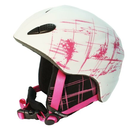 Lyžiarska Prilba Blizzard Stroke white/magenta/matt