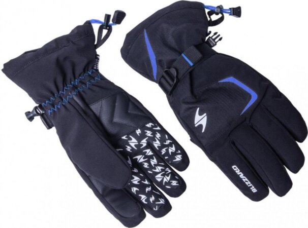 Lyžiarske rukavice Blizzard Reflex Ski Gloves Black/Blue