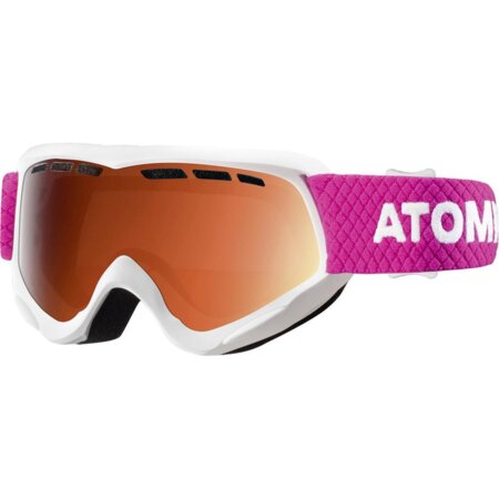 Lyžiarske okuliare Atomic Savor JR 17/18 white/orange