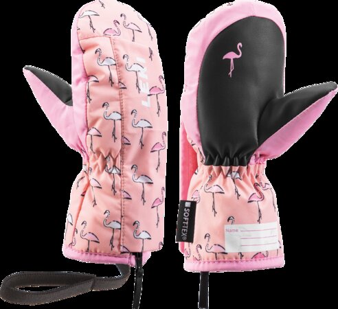 Lyžiarske rukavice Leki Little Flamingo Zap Mitt 17/18