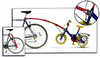 Ťažné zariadenie Trail Gator pre detský bicykel