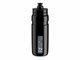 Fľaša Elite Fly MTB čierna/šedé logo 750ml
