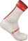 Castelli Free 9 Socks biela / červená