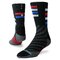 Ponožky Stance Travel Crew Black