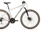 Bicykel Rock Machine Crossride 300 Gloss Silver/Black 2022