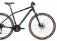 Bicykel Rock Machine Crossride 700 Matte Black/Dark Grey/Petrol Blue 2022