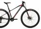 Bicykel Rock Machine Manhattan 70-29 Matte Black/Dark Grey/Dark Red 2022
