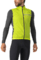 Pánska vesta Castelli Squarda Stretch Vest Light Lime/Dark Gray