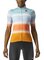 Dámsky dres Castelli Dolce Jersey Steel Blue/Orange