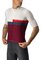 Cyklistický dres Castelli A Blocco SS Jersey Ivory/Red/Blue/Bordeaux