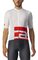 Cyklistický dres Castelli Downtown Limited Jersey White/Red