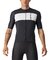 Cyklistický dres Castelli Prologo 7 Jersey Light Black/Silver Gray/Ivory