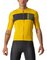 Cyklistický dres Castelli Prologo 7 Jersey Saffron/Light Black Military