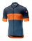Pánsky dres Castelli Prologo 6 Steel Blue/Orange/Light Steel Blue