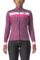 Cyklistický dres Castelli Volare LS Jersey Cyclamen/White-Pink Fluo