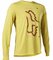 Cyklistický dres Fox Racing Ranger Dr Ls Jersey Pear Yellow
