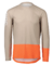 Pánsky dres POC MTB Pure LS Jersey Light Sandstone Beige/Zink Orange