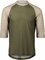 Cyklistický dres POC MTB Pure 3/4 Jersey Epidote Green/Light Sandstone Beige