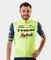 Pánsky dres Santini Trek-Sagafredo Radioactive yellow/Dark Blue