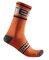 Ponožky Castelli Prologo 15 Sock Steel Fiery Red/Silver