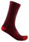 Ponožky Castelli Superleggera T 18 Sock Bordeaux
