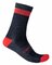 Ponožky Castelli Alpha 18 Sock Savile Blue/Red
