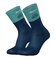 Cyklistické ponožky Santini Replika Trek Driftless Tmavomodrá