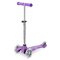 Kolobežka Micro MINI Deluxe Glitter LED Purple