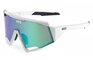 Cyklistické okuliare KOO Spectro White/Green Mirror