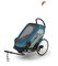 Cyklistický vozík Cybex Zeno Bike One Black Maliblue/Mid Turquoise