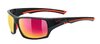 Okuliare UVEX sportstyle 222 Pola Black Mat Red S3