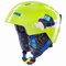 Lyžiarska Prilba Uvex Manic Lime Caterpillar
