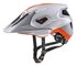 Prilba Uvex Quatro Integrale Silver/Orange Mat