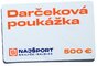 Eshop darčekový poukaz na 500 €