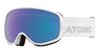 Lyžiarske okuliare Atomic Count S Photo White 22/23