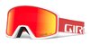 Lyžiarske okuliare Giro Blok Red/White Apex Vivid Ember 20/21